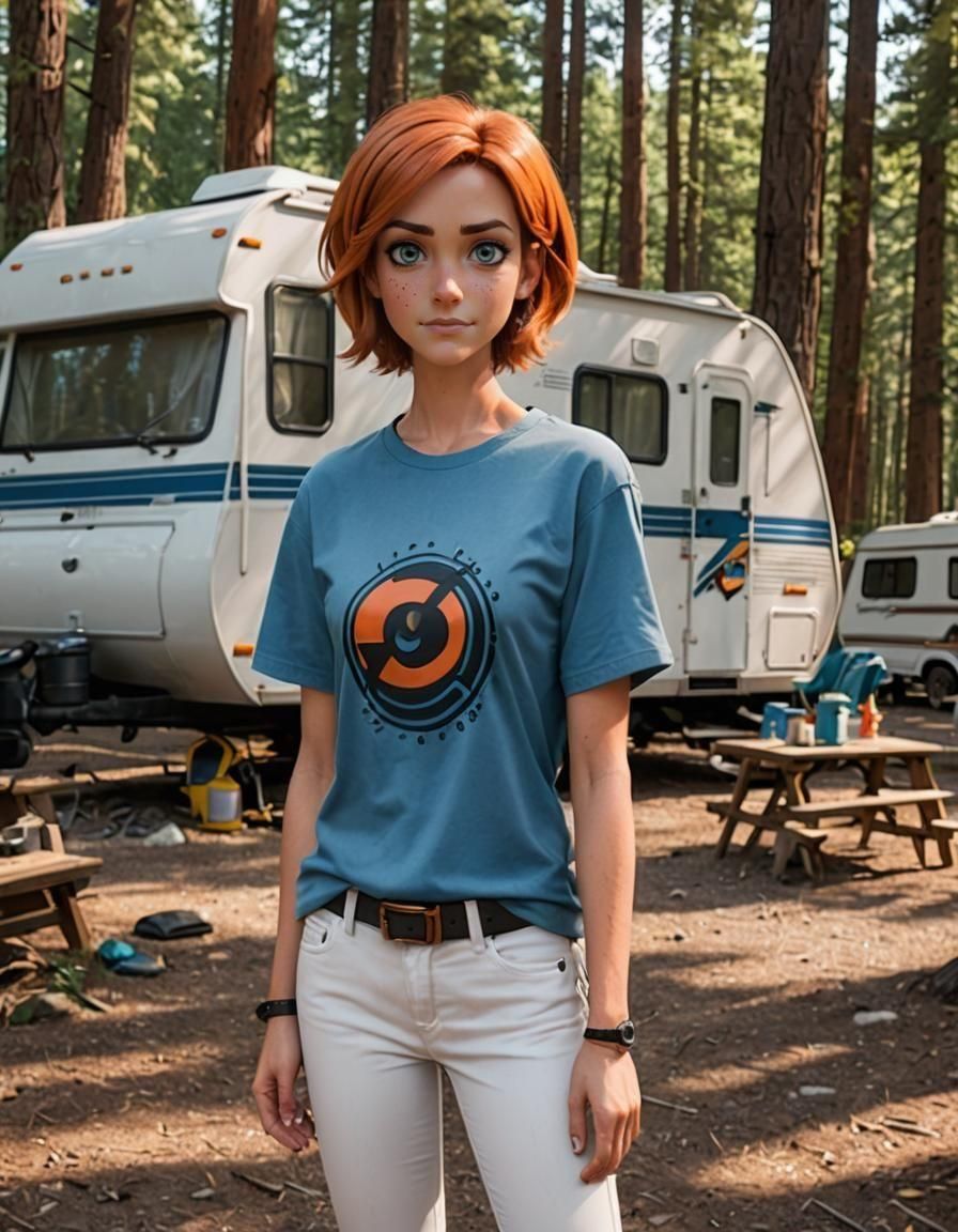 Gwen Tennyson Solo Camping