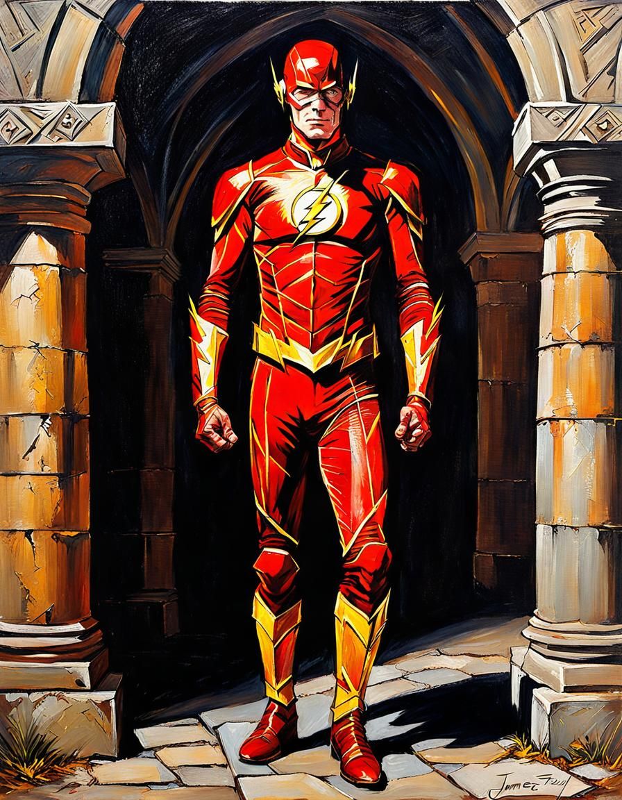 The Flash in Medieval Armor: Gurney Style