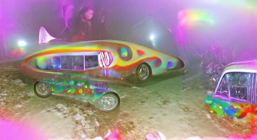 rocket paradise womb ghost automobile LSD