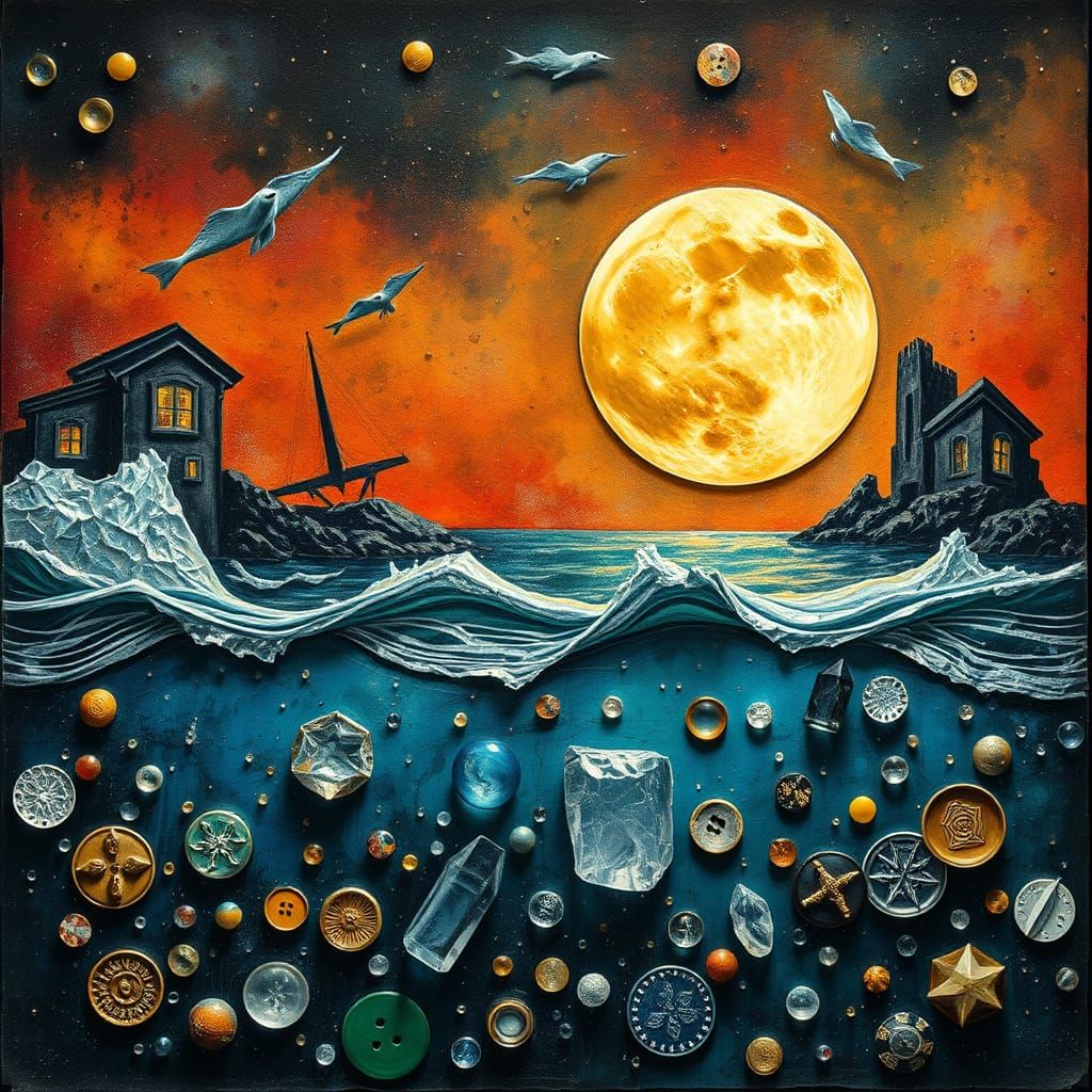 Surrealistic Hyperrealistic Portraits of a Zebra in a Flat E...