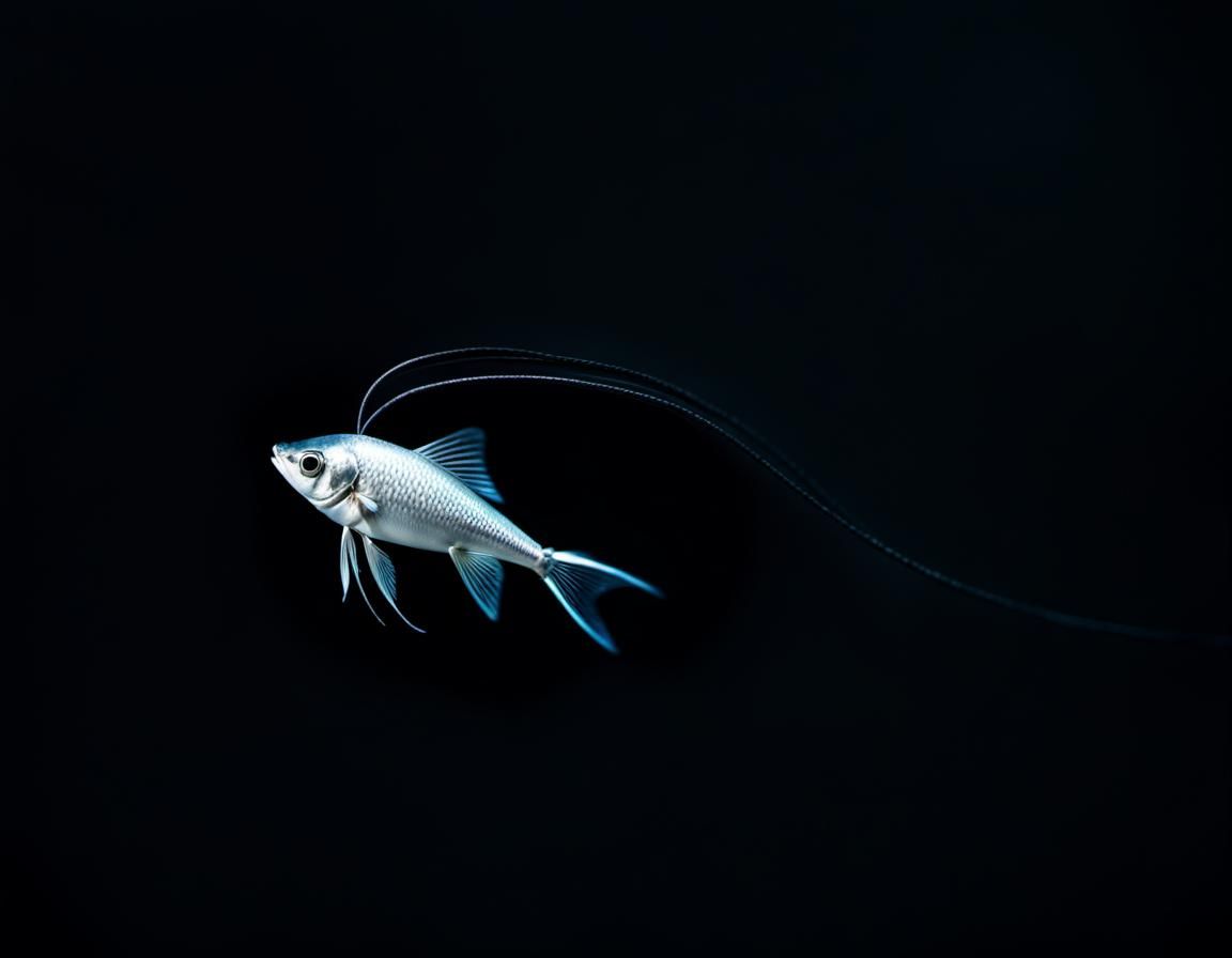 Silver Fish in the Black Abyss