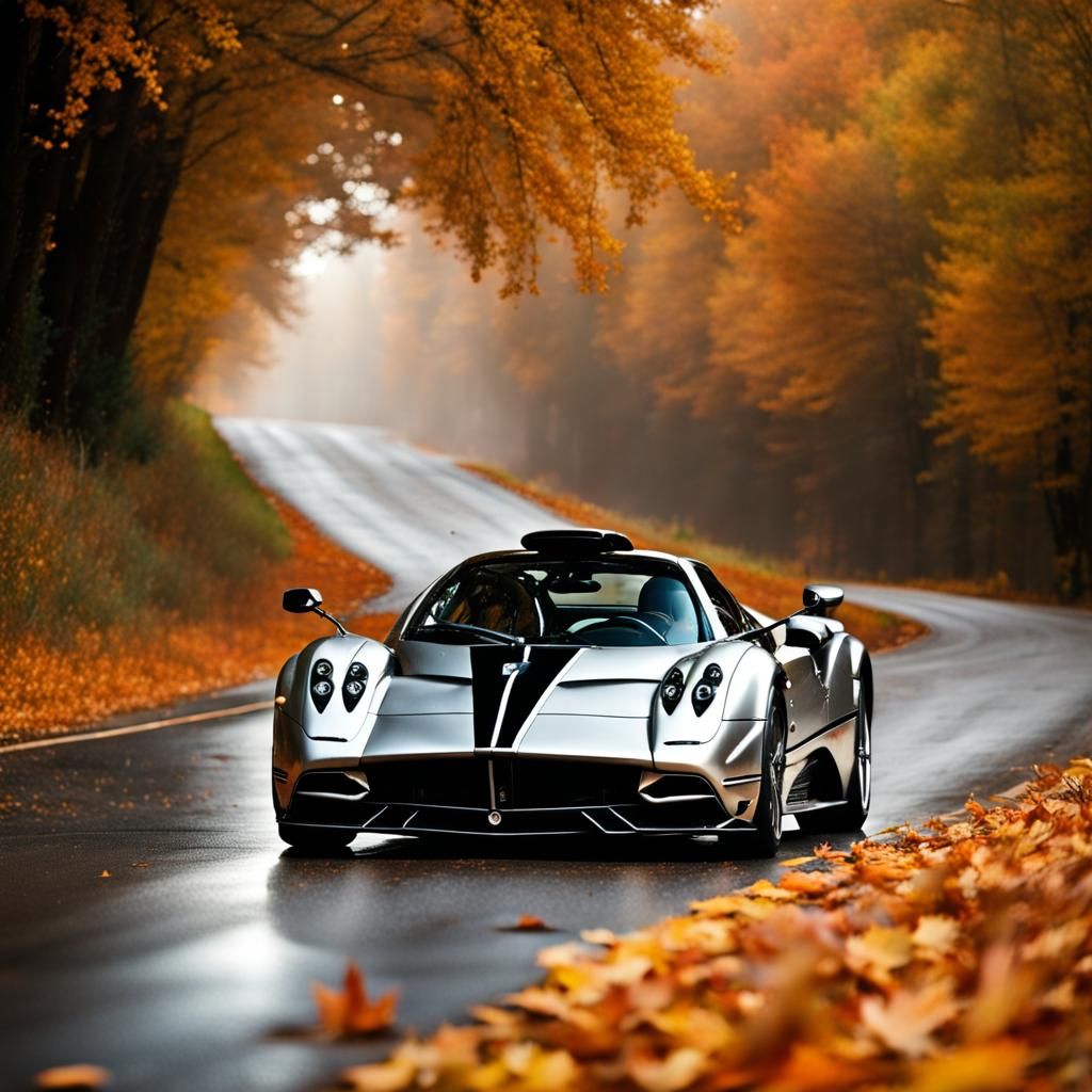 A Silver Pagani 2