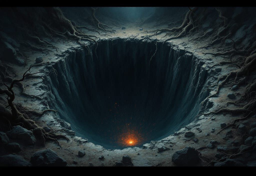Foreboding Abyss: A Bottomless Hole of Dread