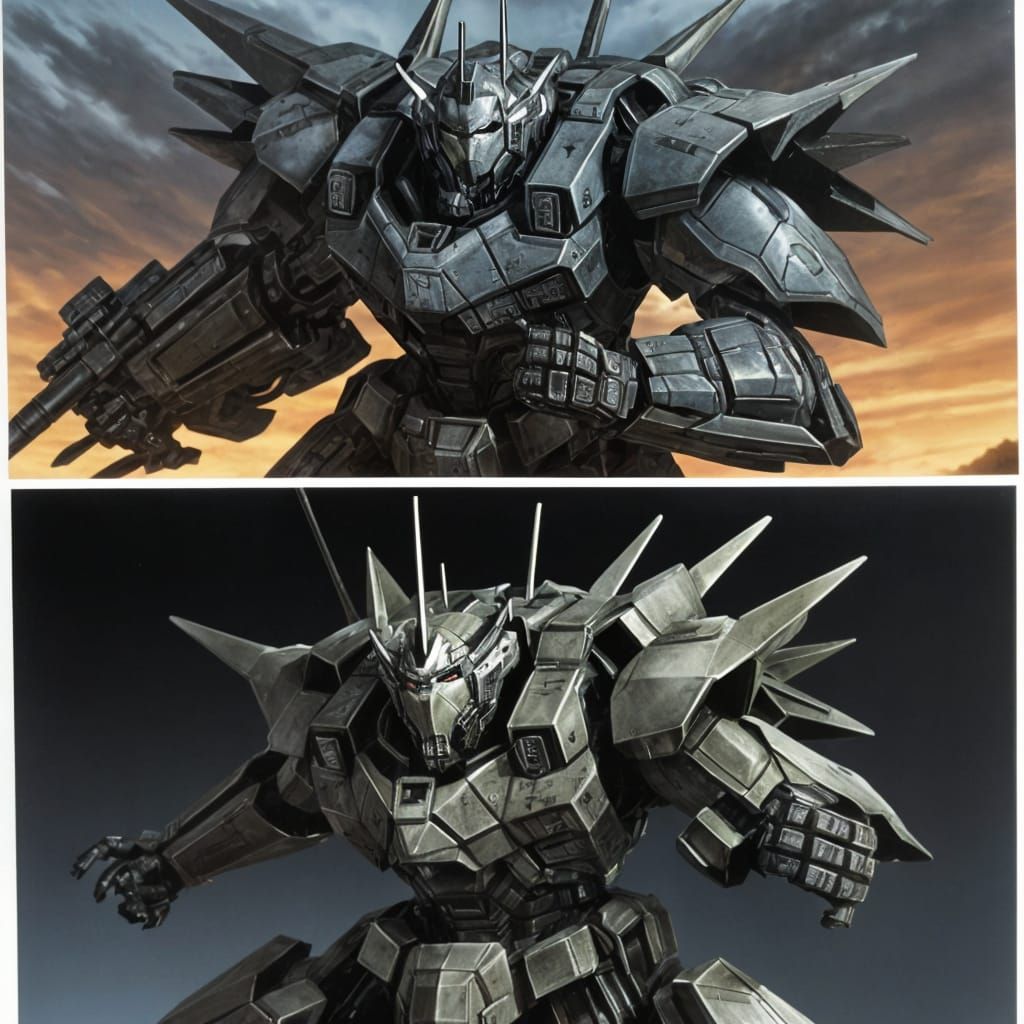 Mechanical Monstrosities Clash in Epic Comic Book Style