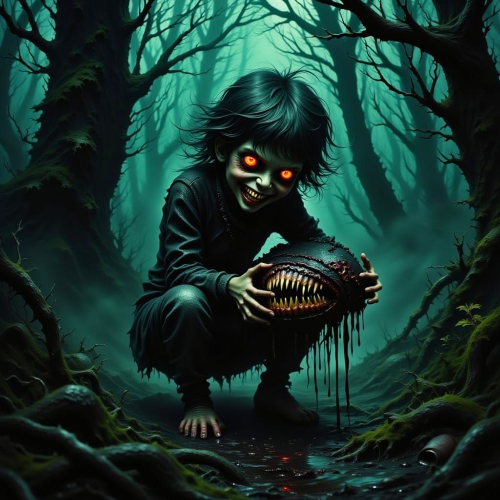 Ethereal Abomination in Gothic Horror