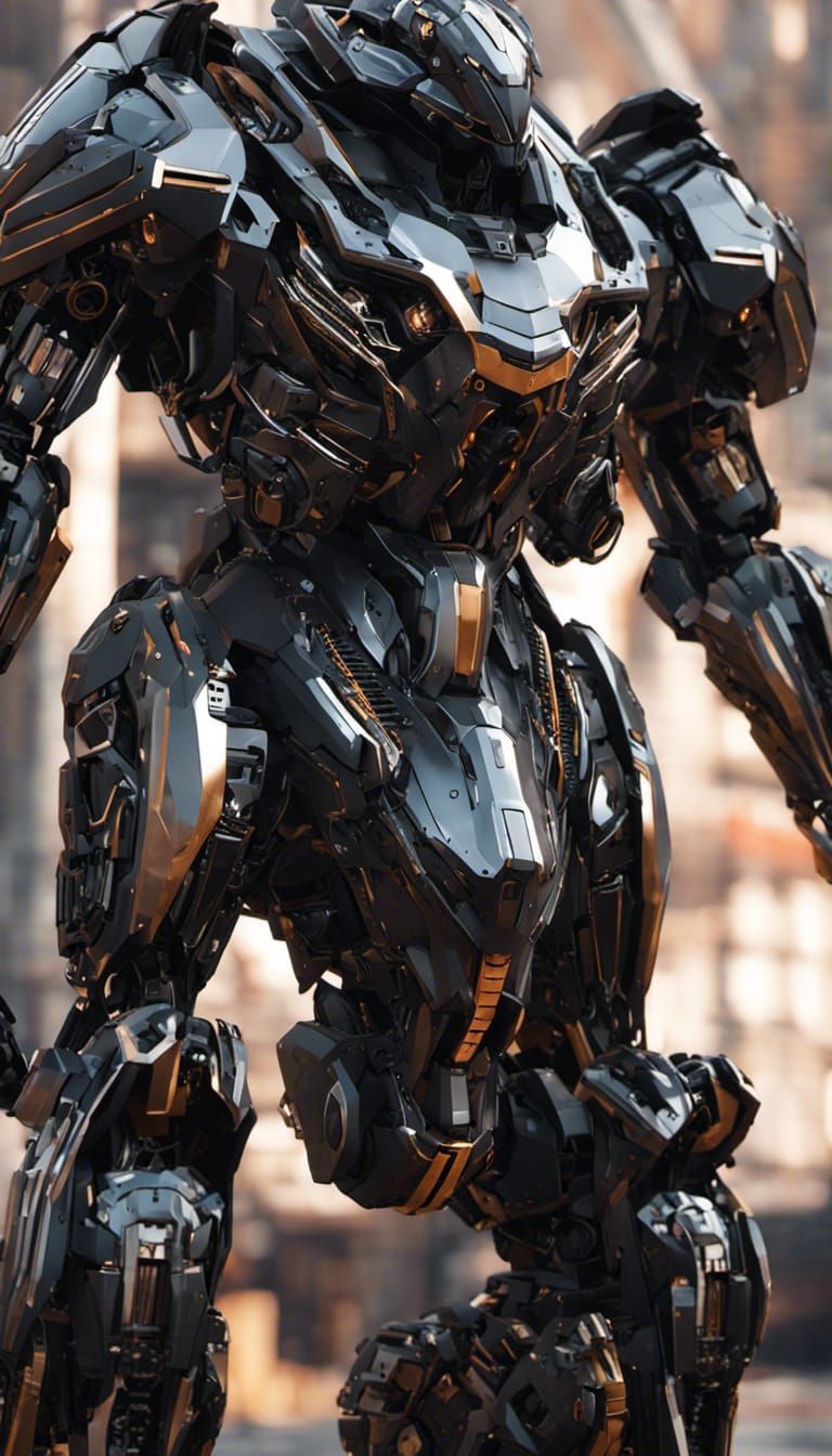 Futuristic Sci-Fi Mech