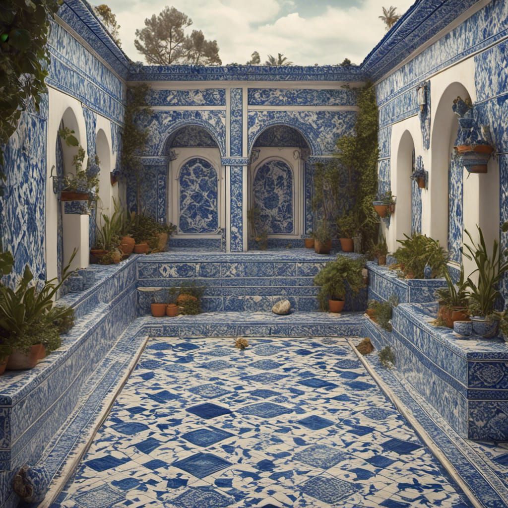 Portuguese courtyard