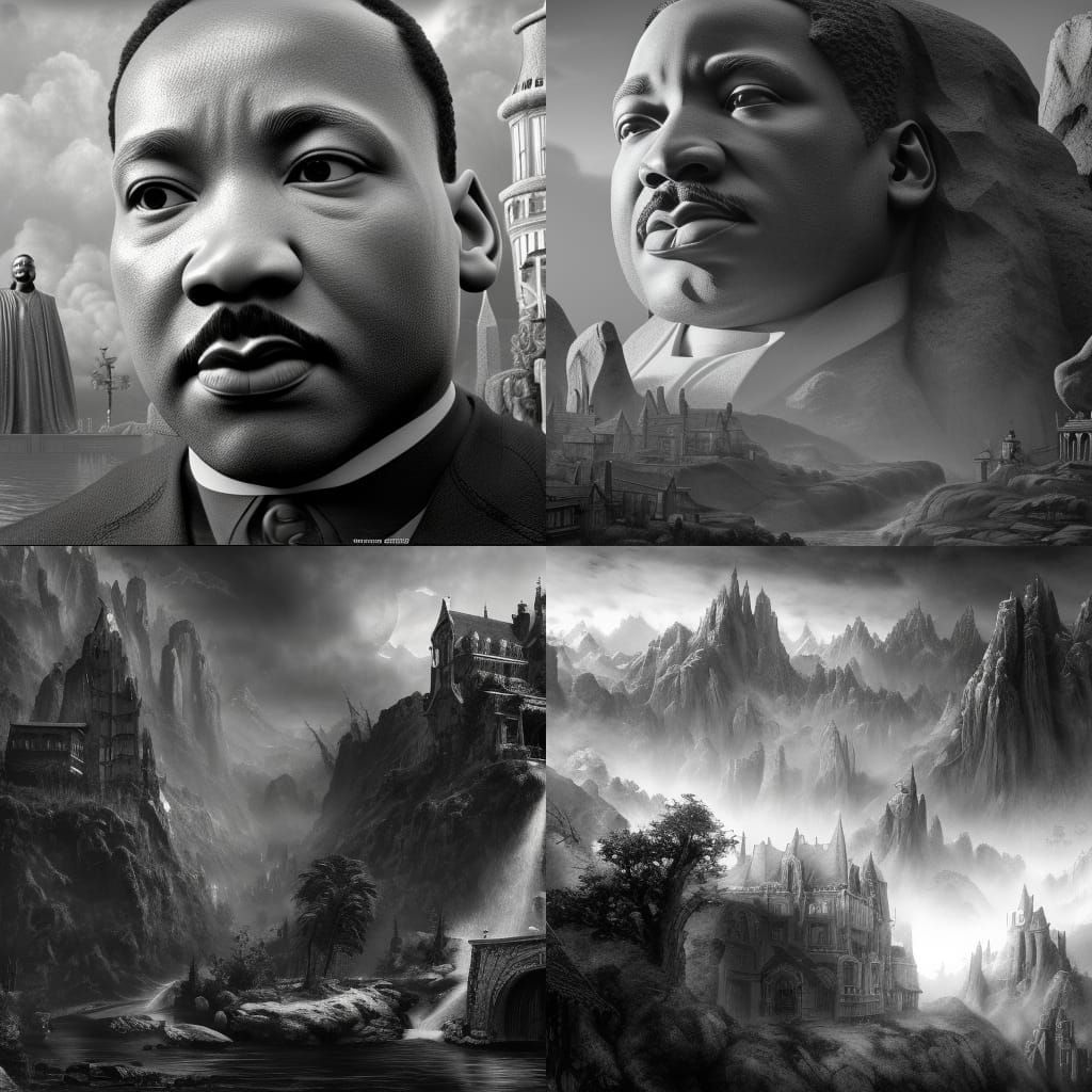 Martin Luther King: A Dream in Black and White