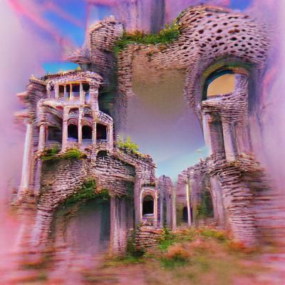 Dream Palace Ruins: A Vision of Lost Grandeur