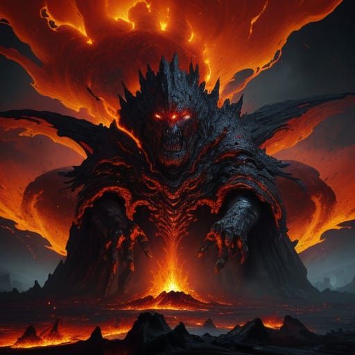 Glowing Gloomstone γ: Dark Fantasy Colossus