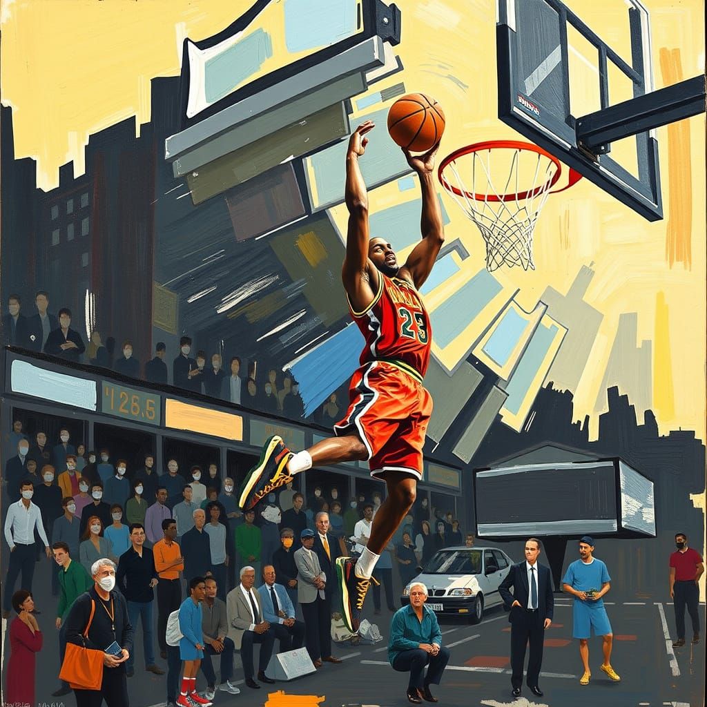 Slam dunk Picasso