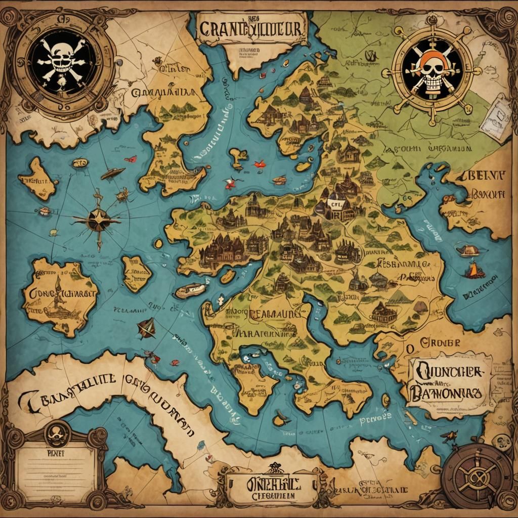 Grand Line Conquerors Playmat in Detailed Matte Painting