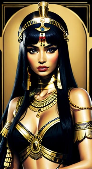 Sensual Cleopatra Portrait
