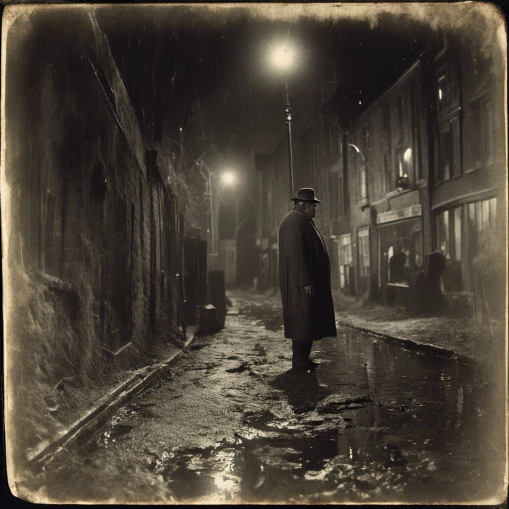 Grim Detective in British Film Noir Style
