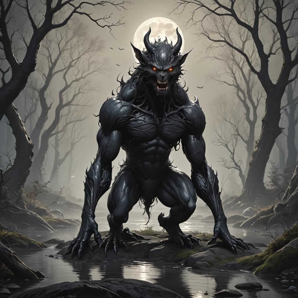 Moonlit Abomination Revealed by Lunar Spring