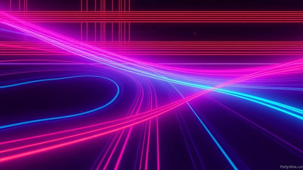 Windows XP Wallpaper with Retro Scanlines