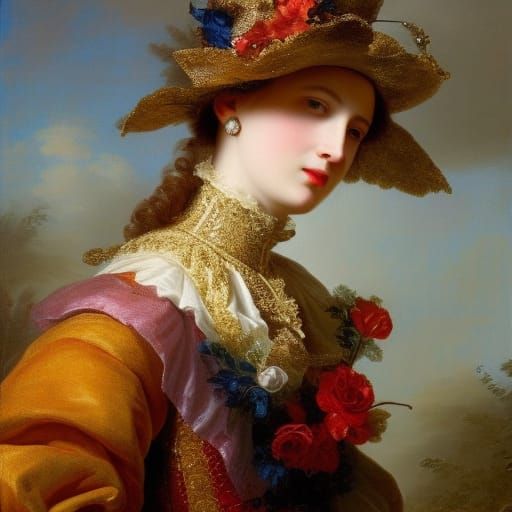 Haute Couture in Rococo Style