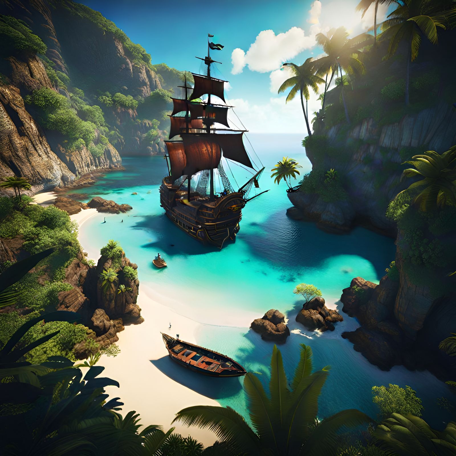 The Caribbean hideout