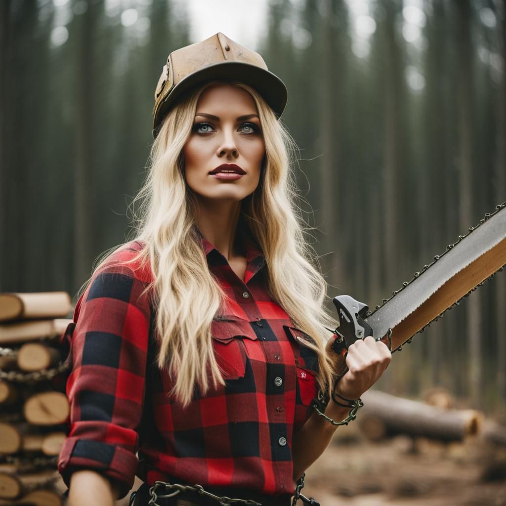 Pretty lumberjack