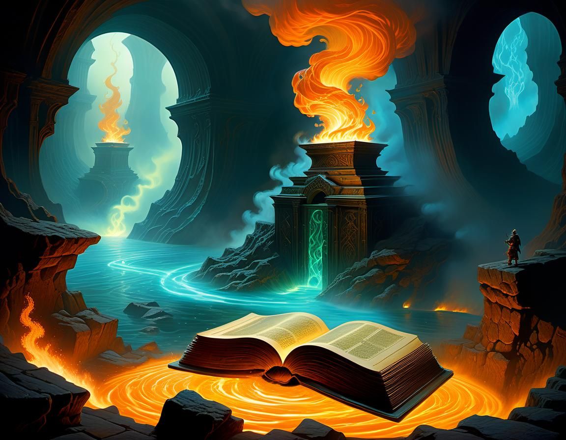 Elemental Forge: Magical Artifacts in High Fantasy Style