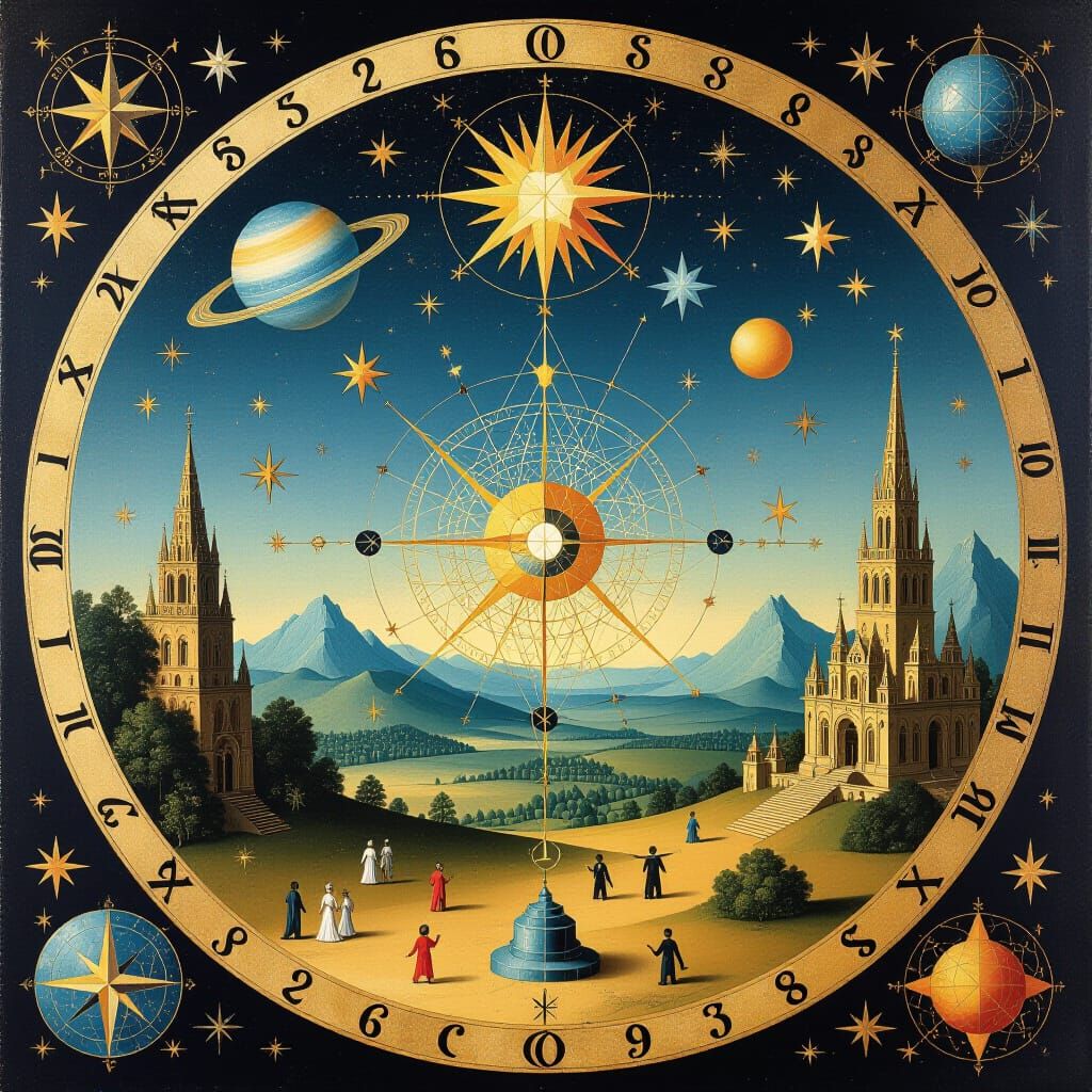 Mystical Realm of Equations in Symbolic Style