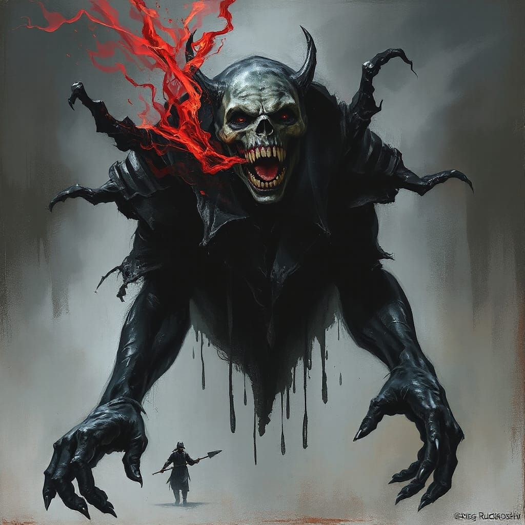 Sinister Black Cabbage: A Study in Fear