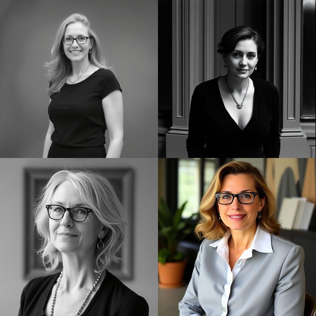 Ethereal Portrait in Hélène Delmaire Style