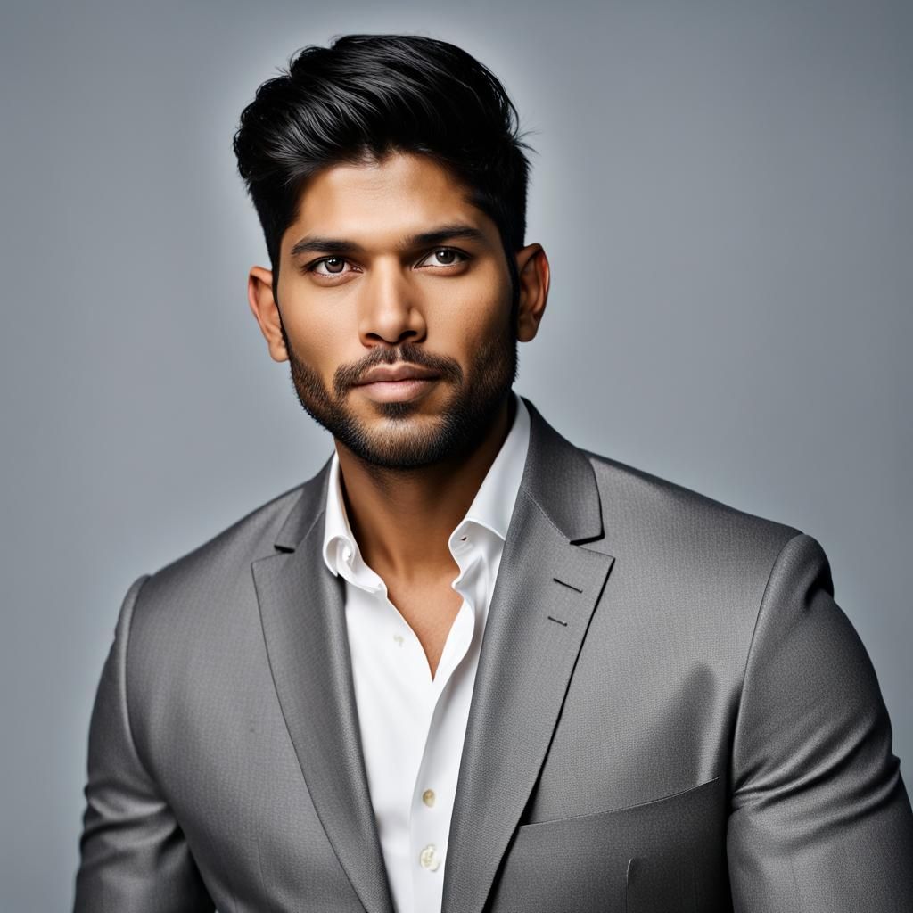 Allu Arjun as Stylish Politician: Professional Portrait