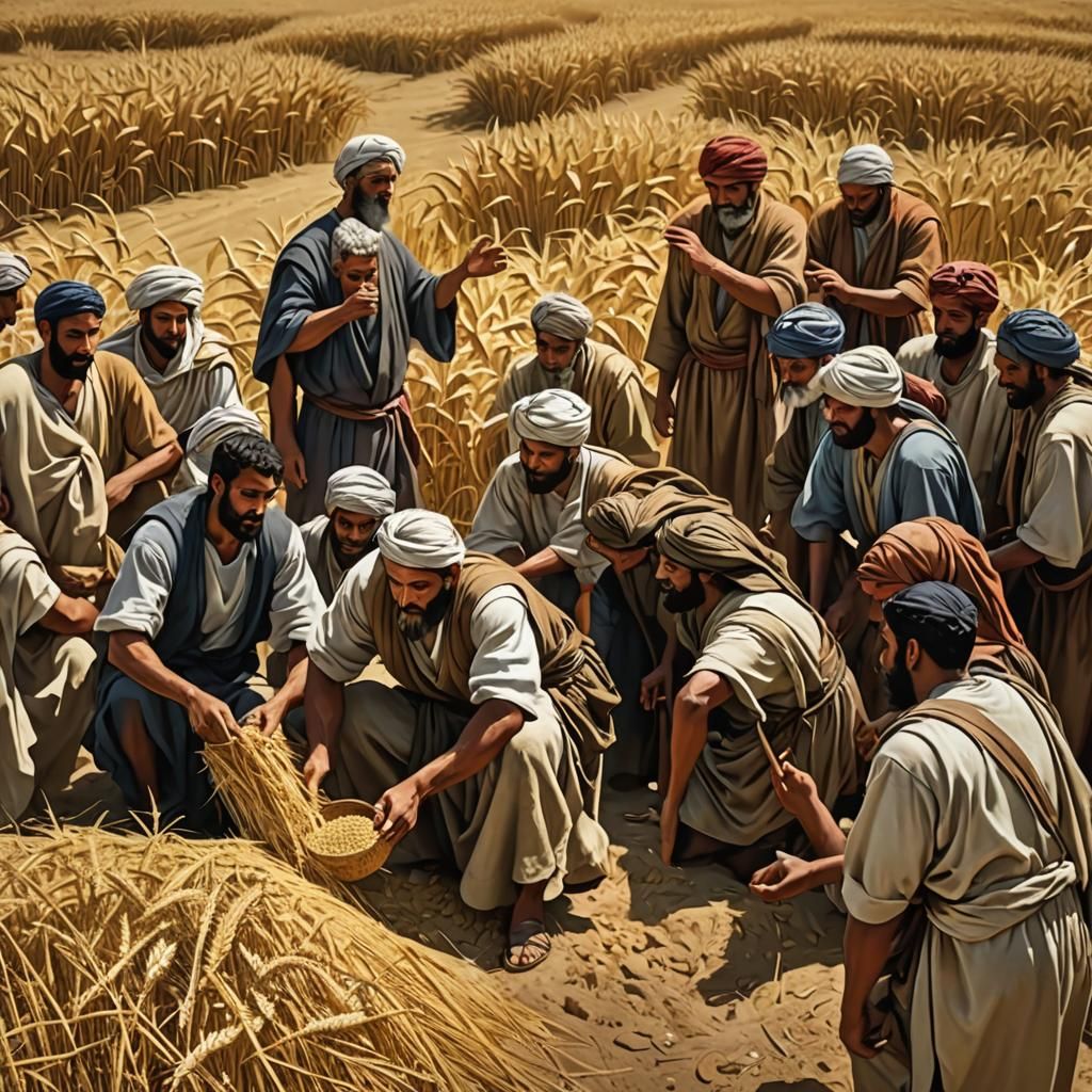 Joseph's Brothers Discover Hidden Coins