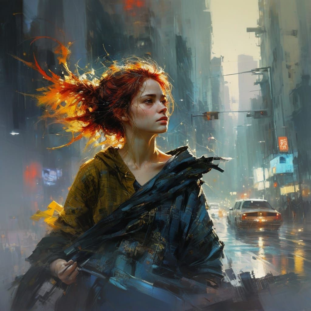 Fine Art Painting with Natural Light