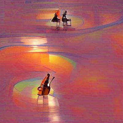 Harmonious Landscape at Sunset