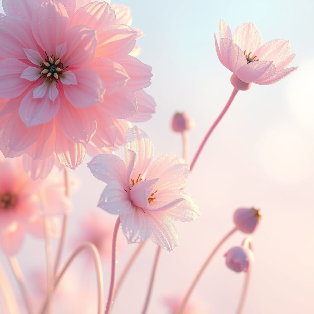 Delicate Pink Flowers
