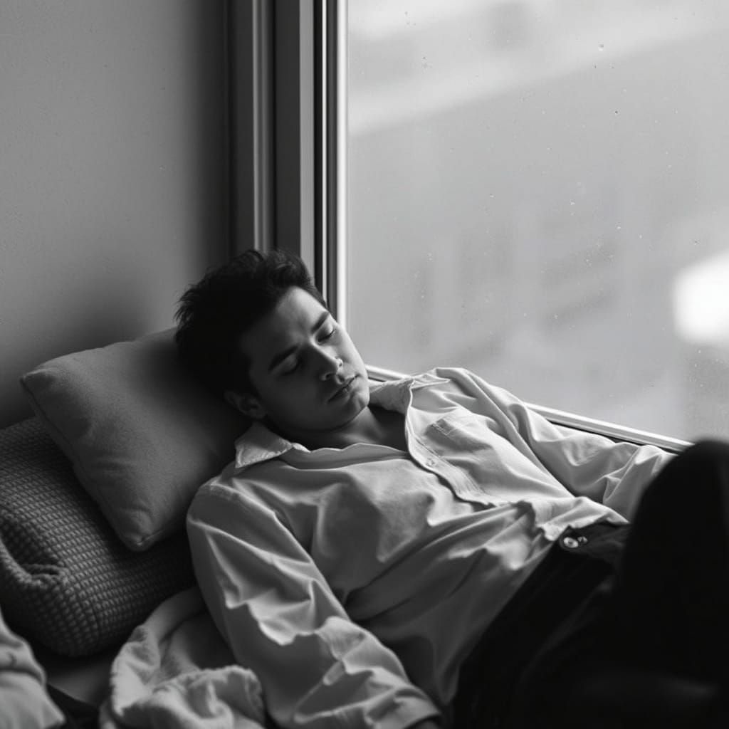 Abstract Concept of Serenity and Stillness