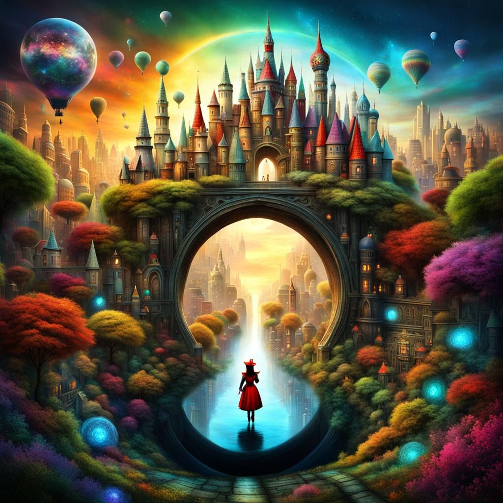 Sci-Fi Portal to Fairytale Wonderland