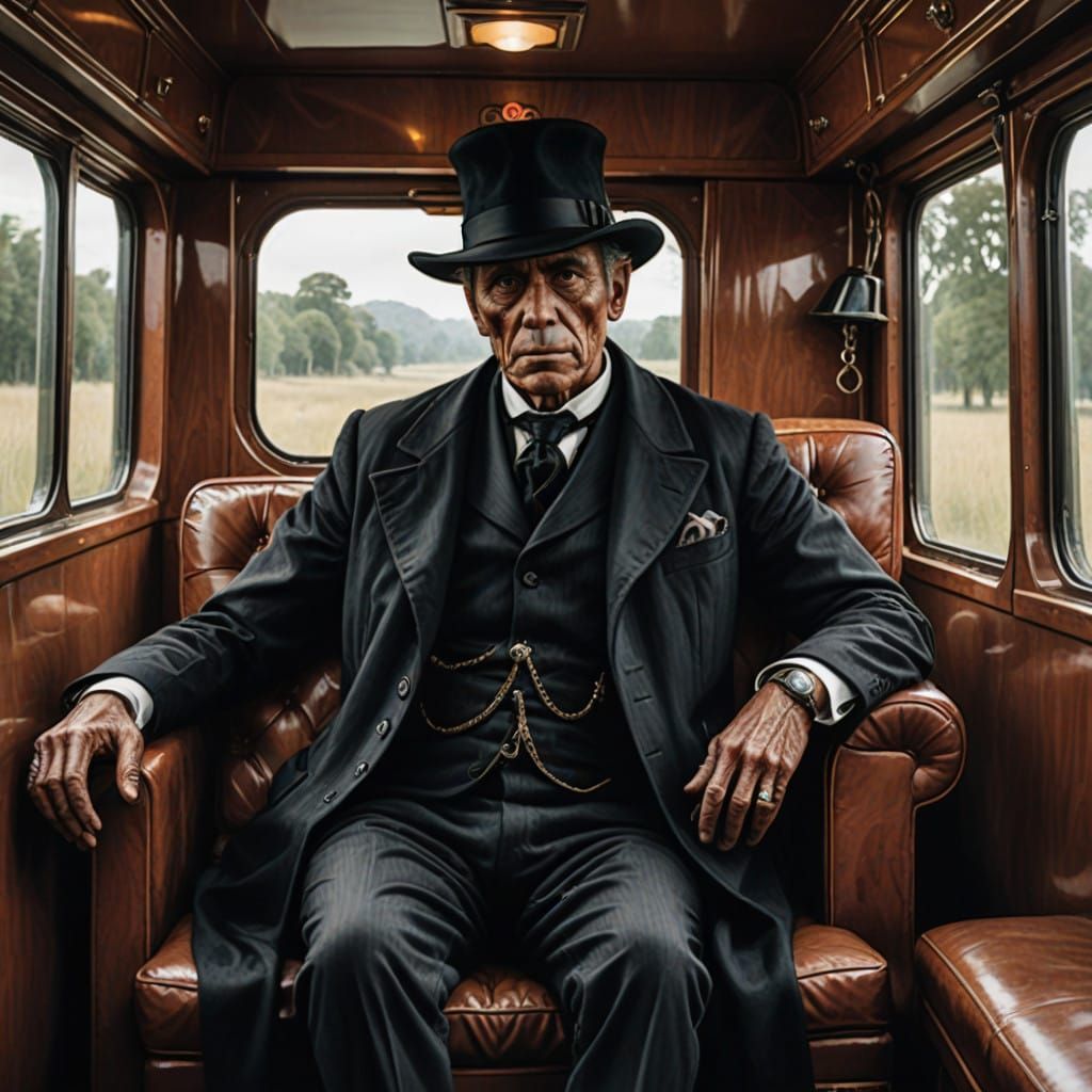 Grim Reaper Coachman Rides in Style