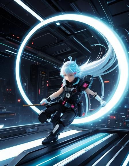 Abstract Flux Concept Art