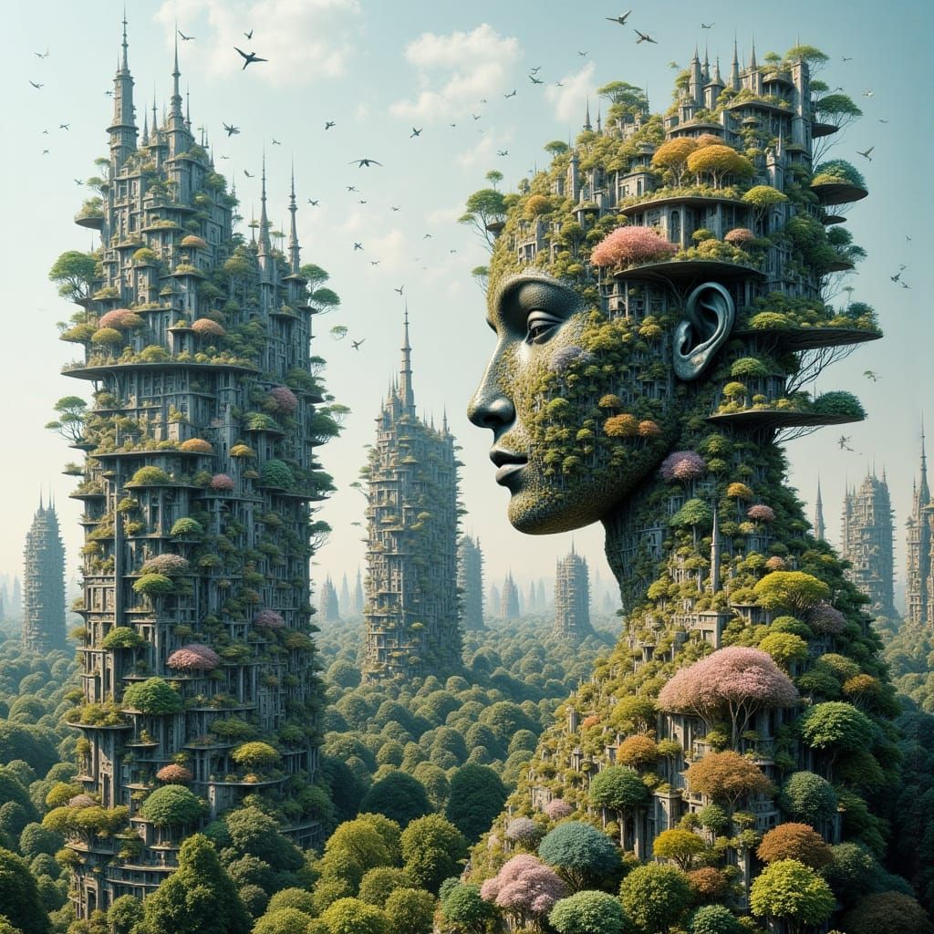 Abstract Skyscrapers Disguised as Animals