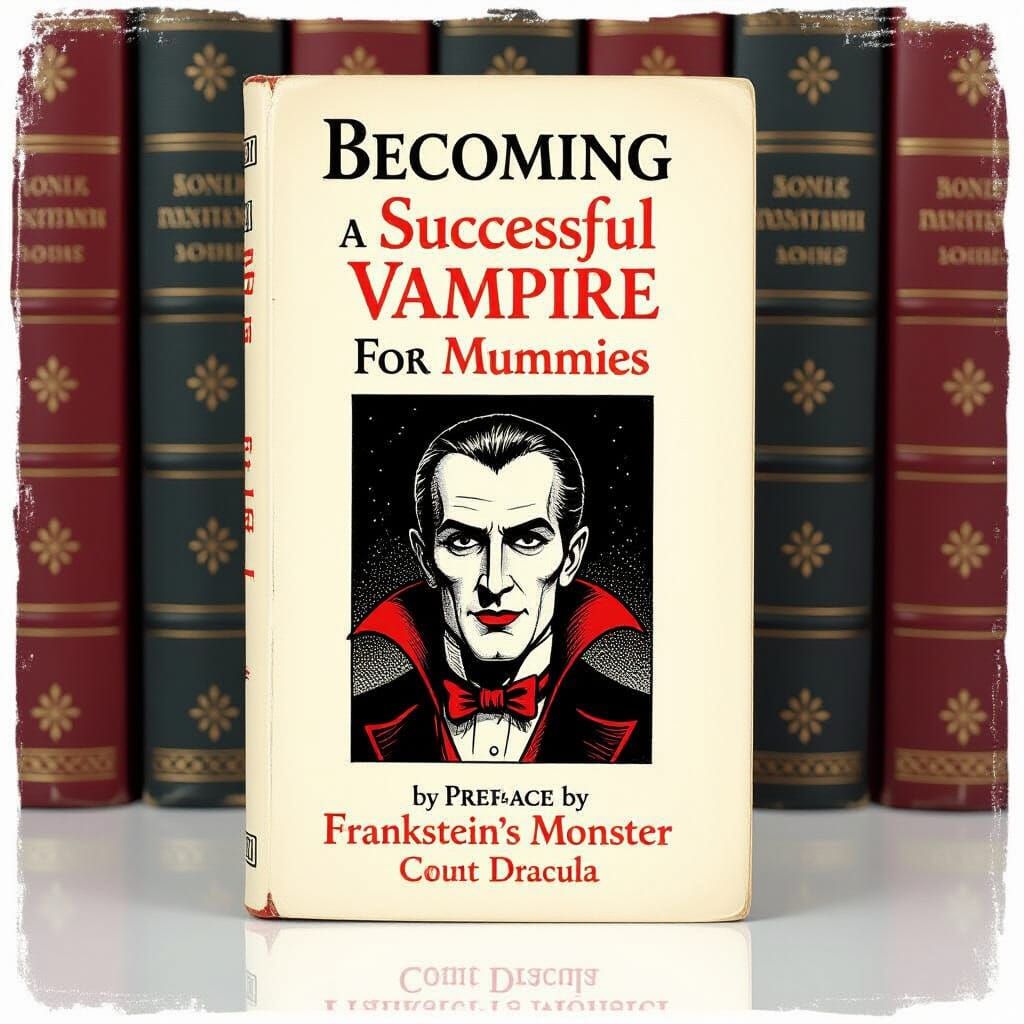Book Cover: Becoming a Successful Vampire for Mummies
