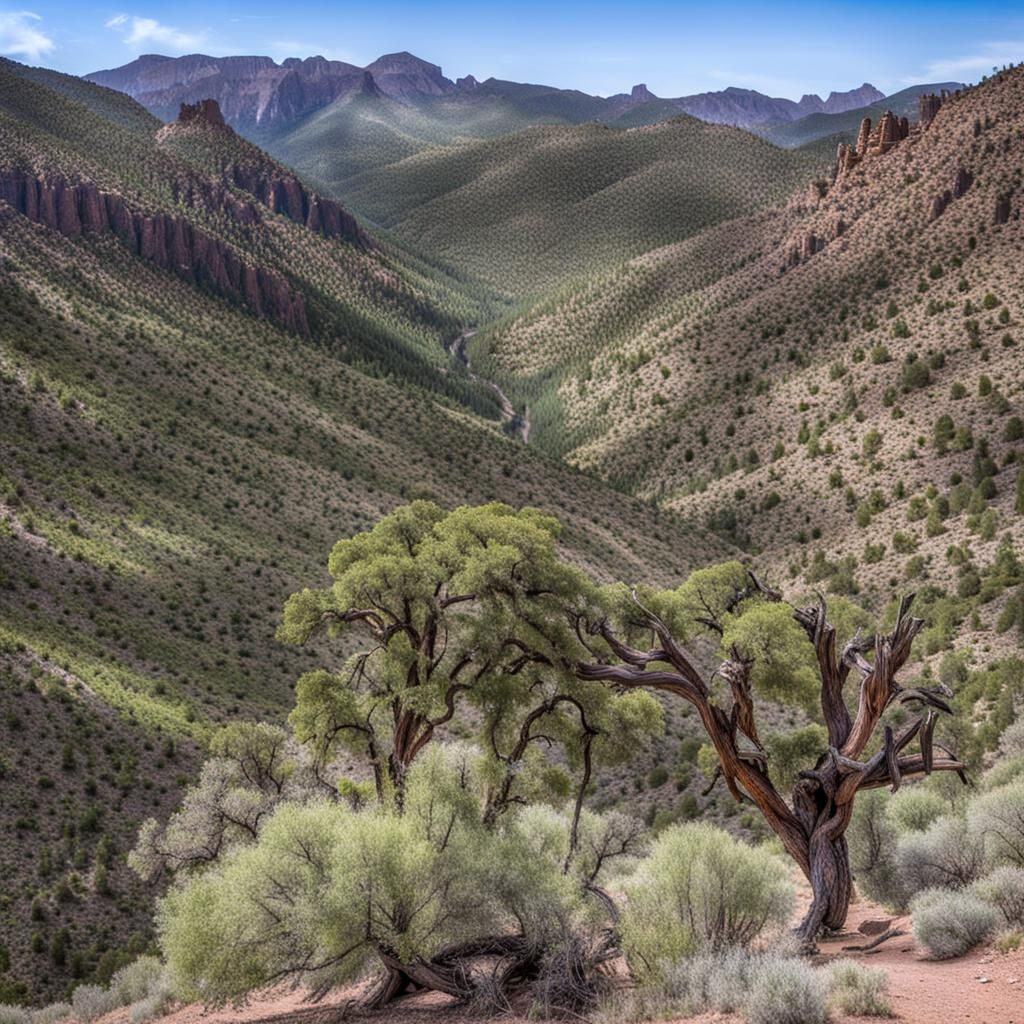 Gila Wilderness Landscape