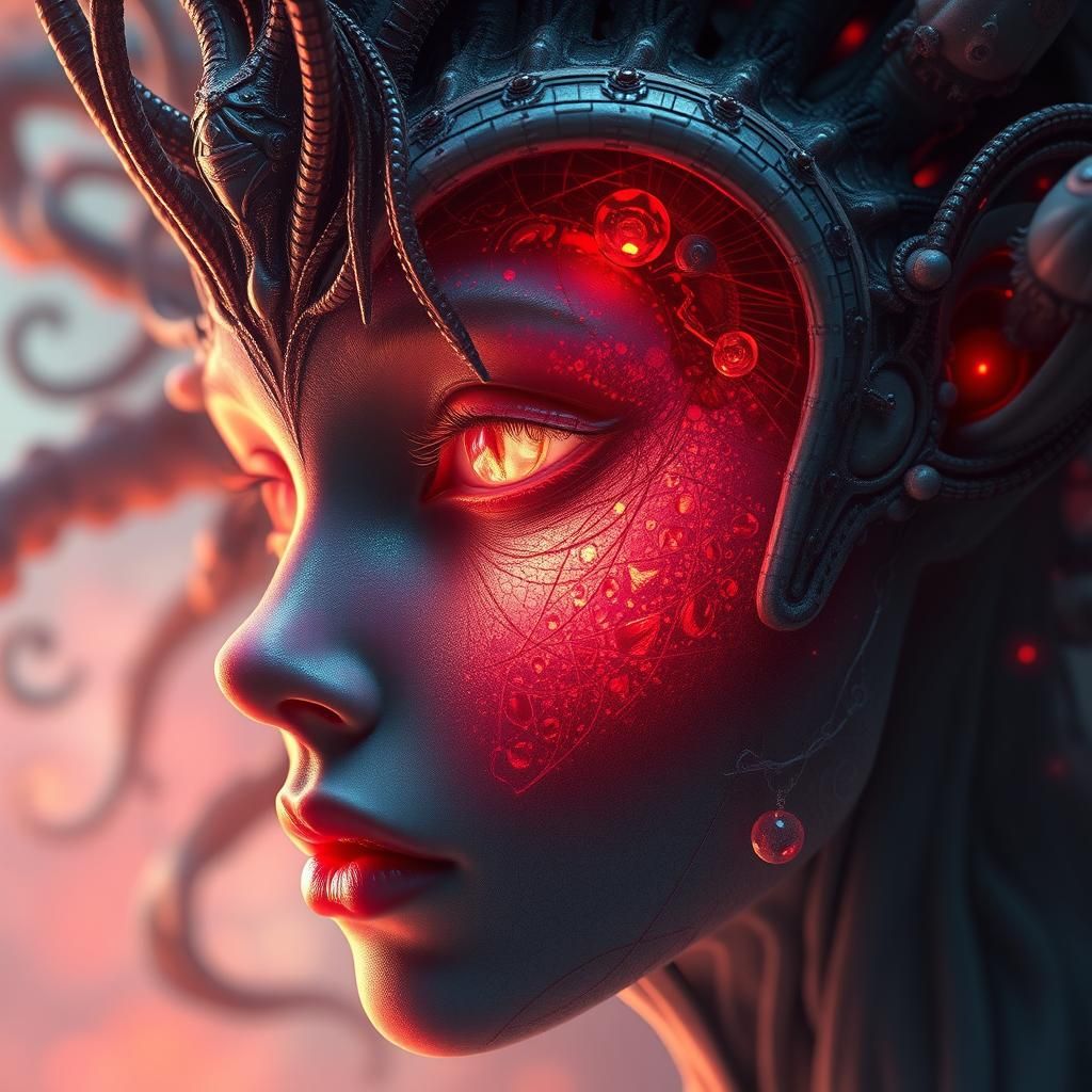 Absolute Beauty in a Surreal Biomechanical Dreamscape