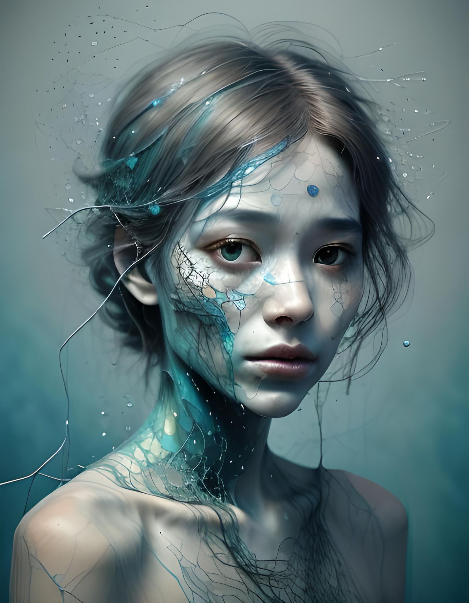 Androids of Forgotten Hopes in Ethereal Dance