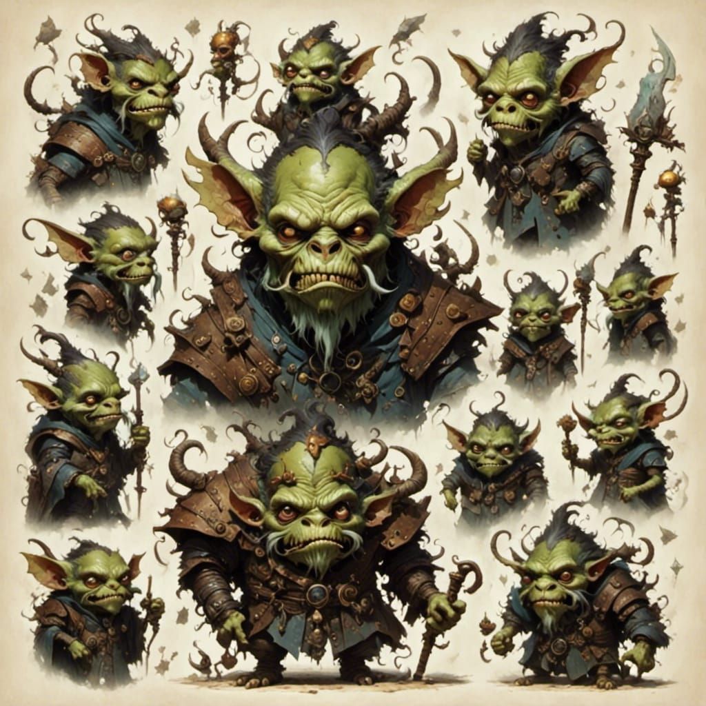 Evolved Death Goblin Crafter as Runesmith