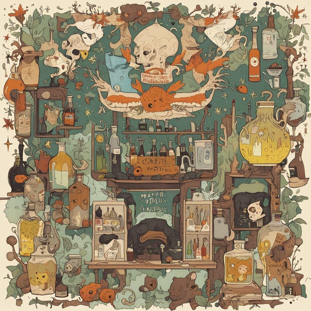 Enchanting Magical Potions with Curious Brews