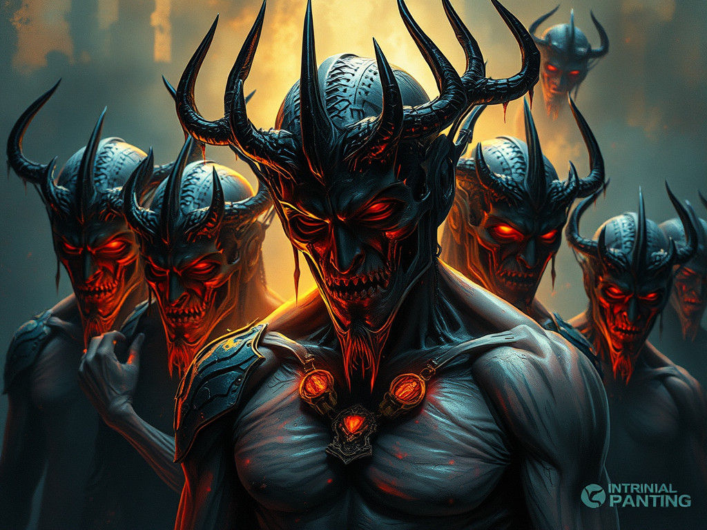 Golden Hour Watercolor: Those Who Walk in Darkness