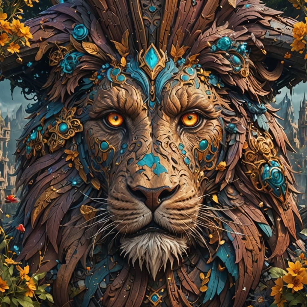 Fantastical T-Shirt Design in Detailed Matte Style