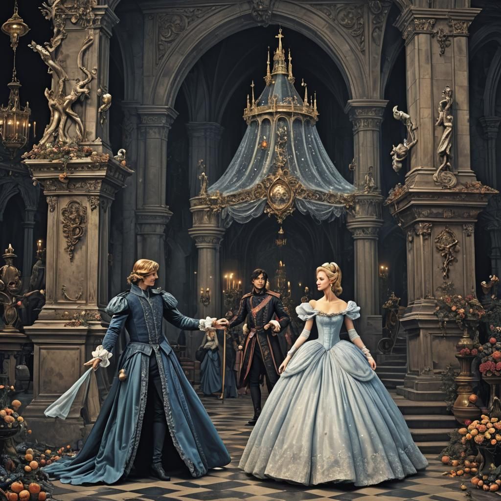 Cinderella's Dark Fate: A Grim Fairy Tale