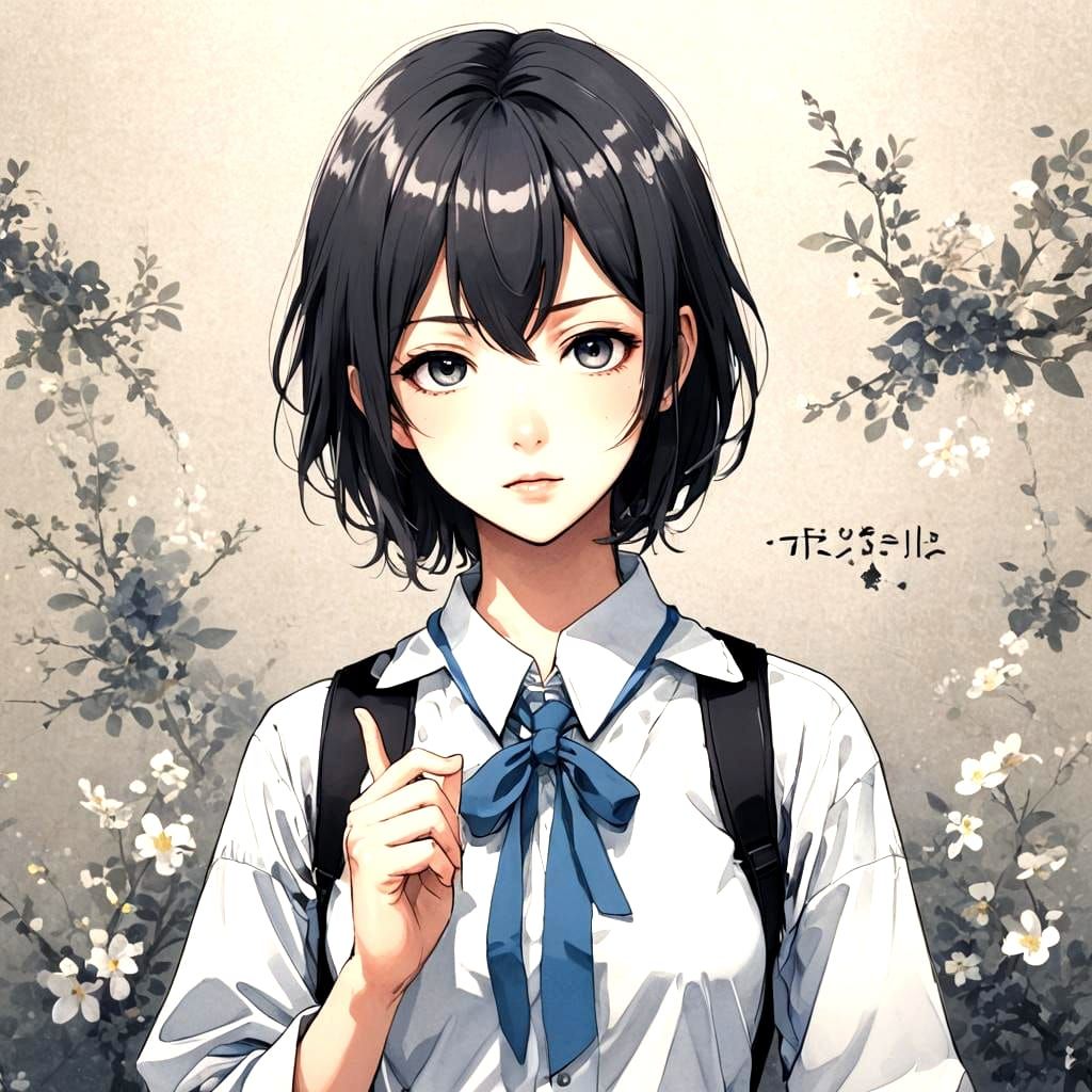 Anime Style Portrait