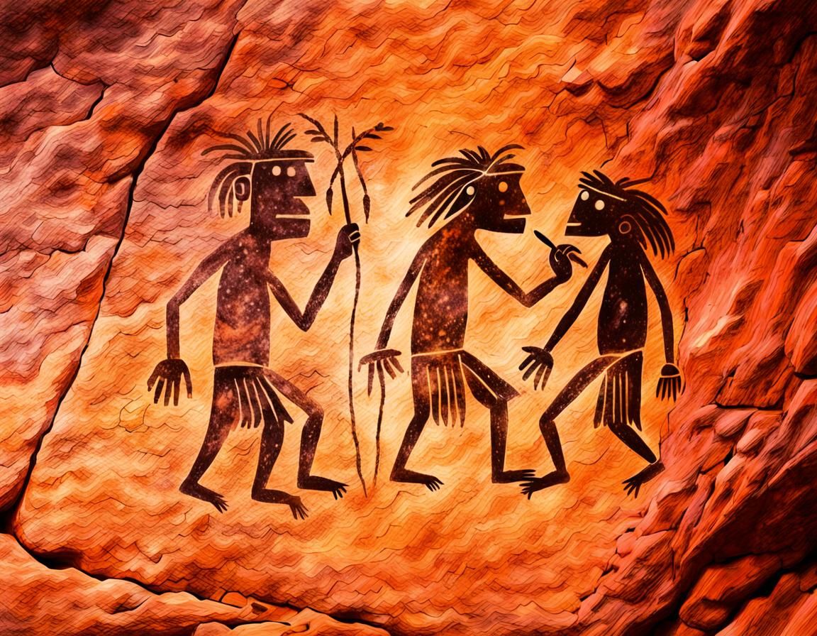 Prehistoric Cave Art: Ancient Petroglyphs