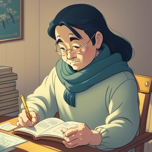 Whimsical Storybook Scene in Classic Disney Animation Style