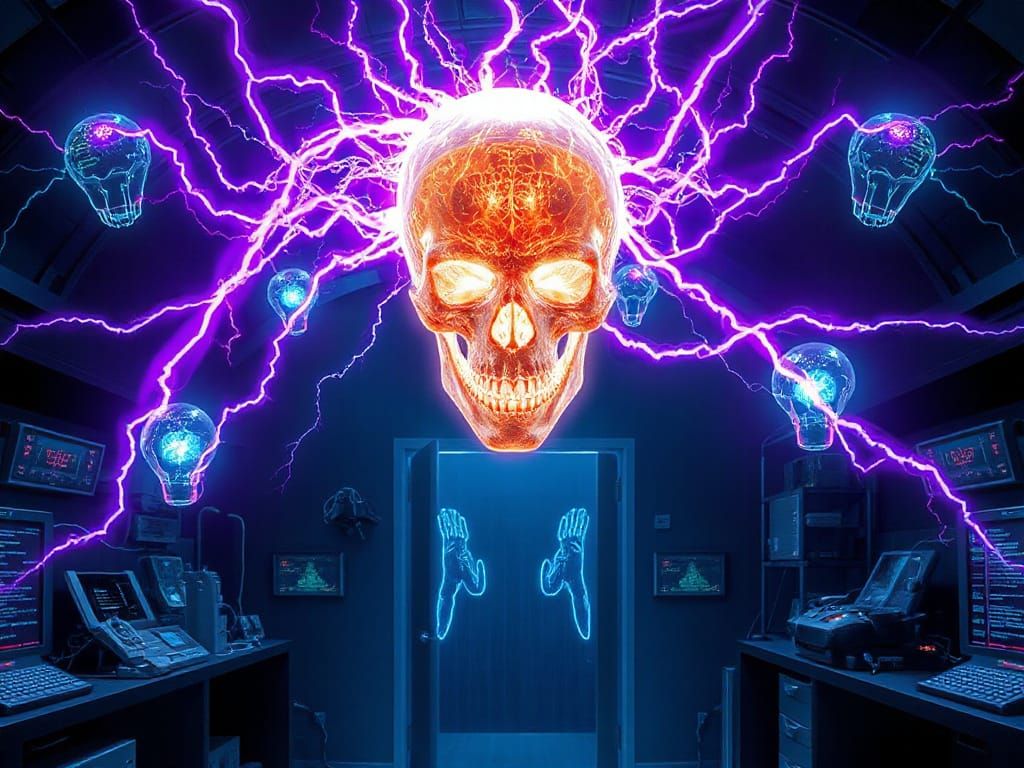 Dr. Synapse: Master of the Mind in Sci-Fi Style